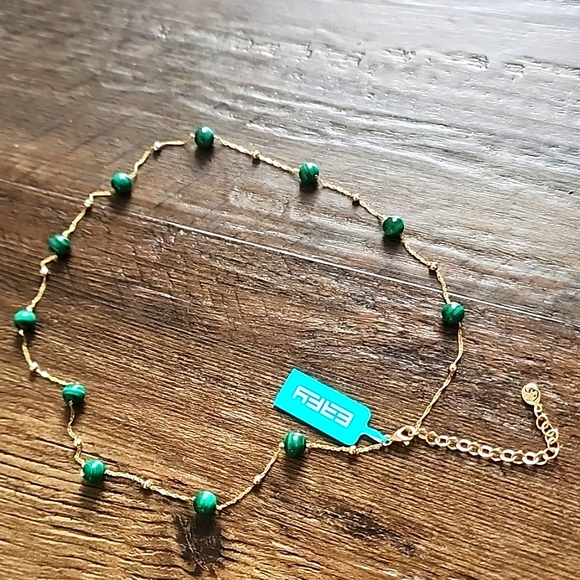 Effy Jewelry - Effy Gold malachite necklace